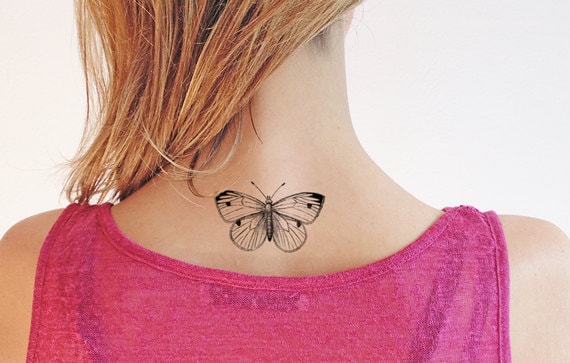 Schmetterling - Temporäres Tattoo | 2Er Set Schmetterling - Temporäres Tattoo | 2Er Set von Etsy - TTTattoodotcom