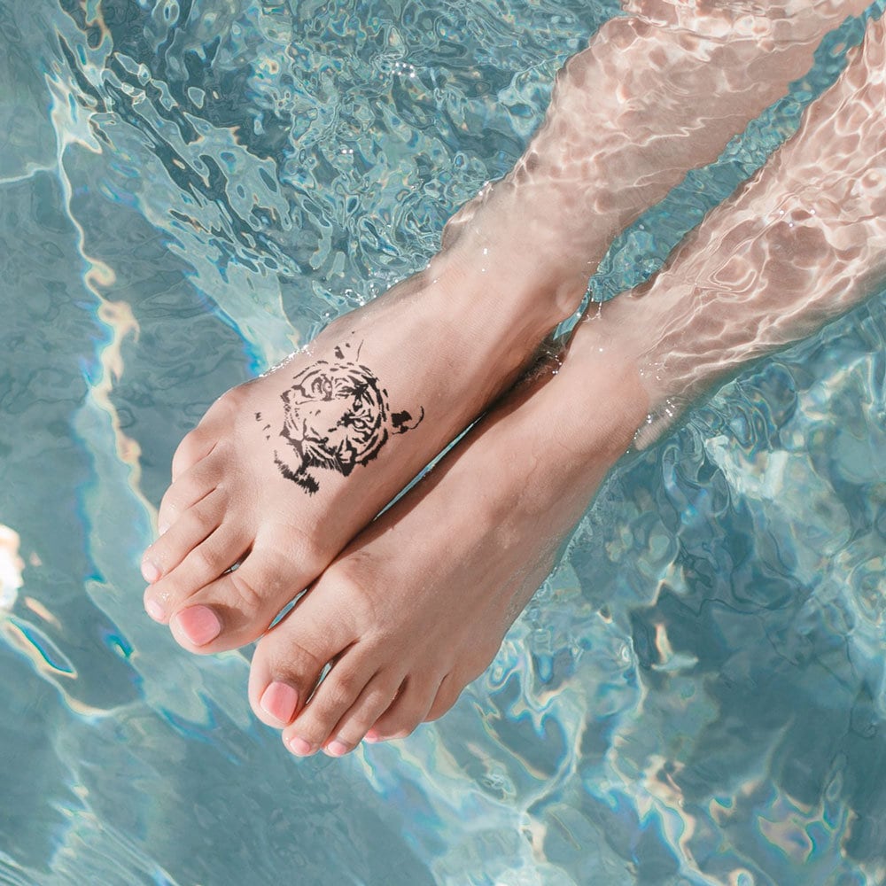 Tiger - Temporäres Tattoo | 2Er Set Tiger - Temporäres Tattoo | 2Er Set von Etsy - TTTattoodotcom