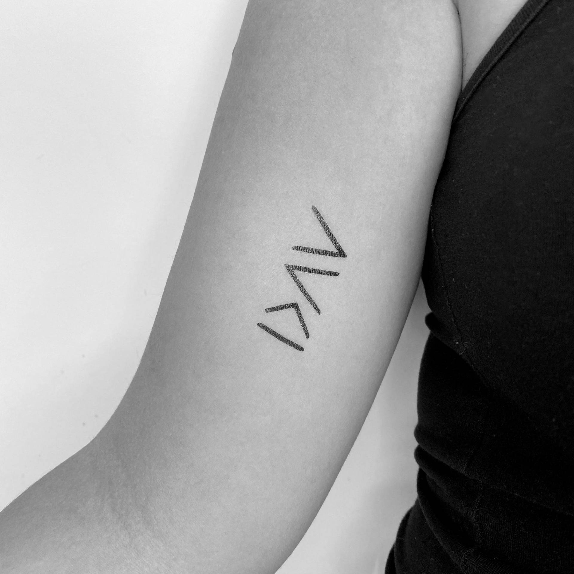 I Am Greater The Highs & Lows Symbol Temporäres Tattoo | 3Er Set von Etsy - Tatteco