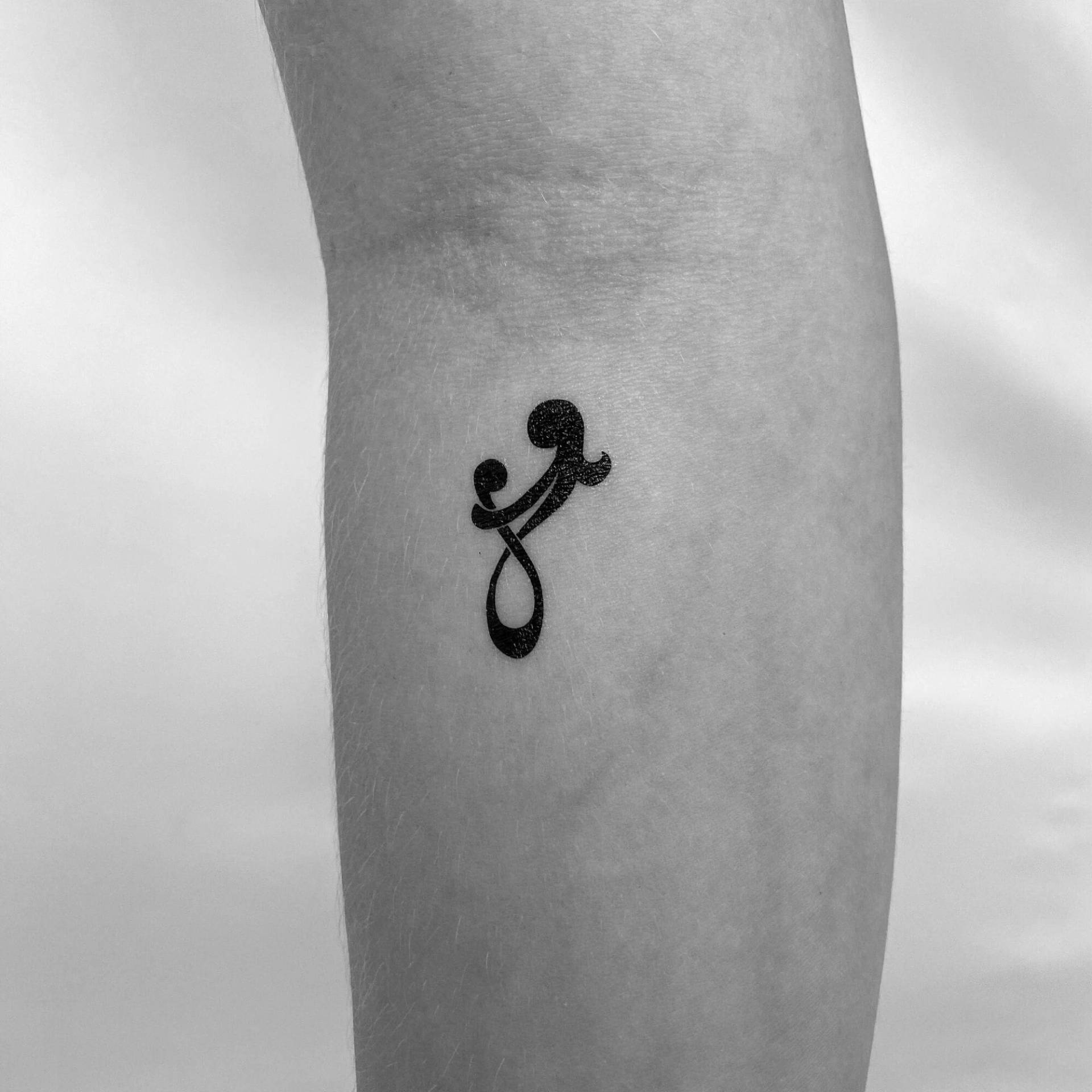 Infinity Mutter Und Sohn Symbol Temporäres Tattoo | 3Er Set von Etsy - Tatteco