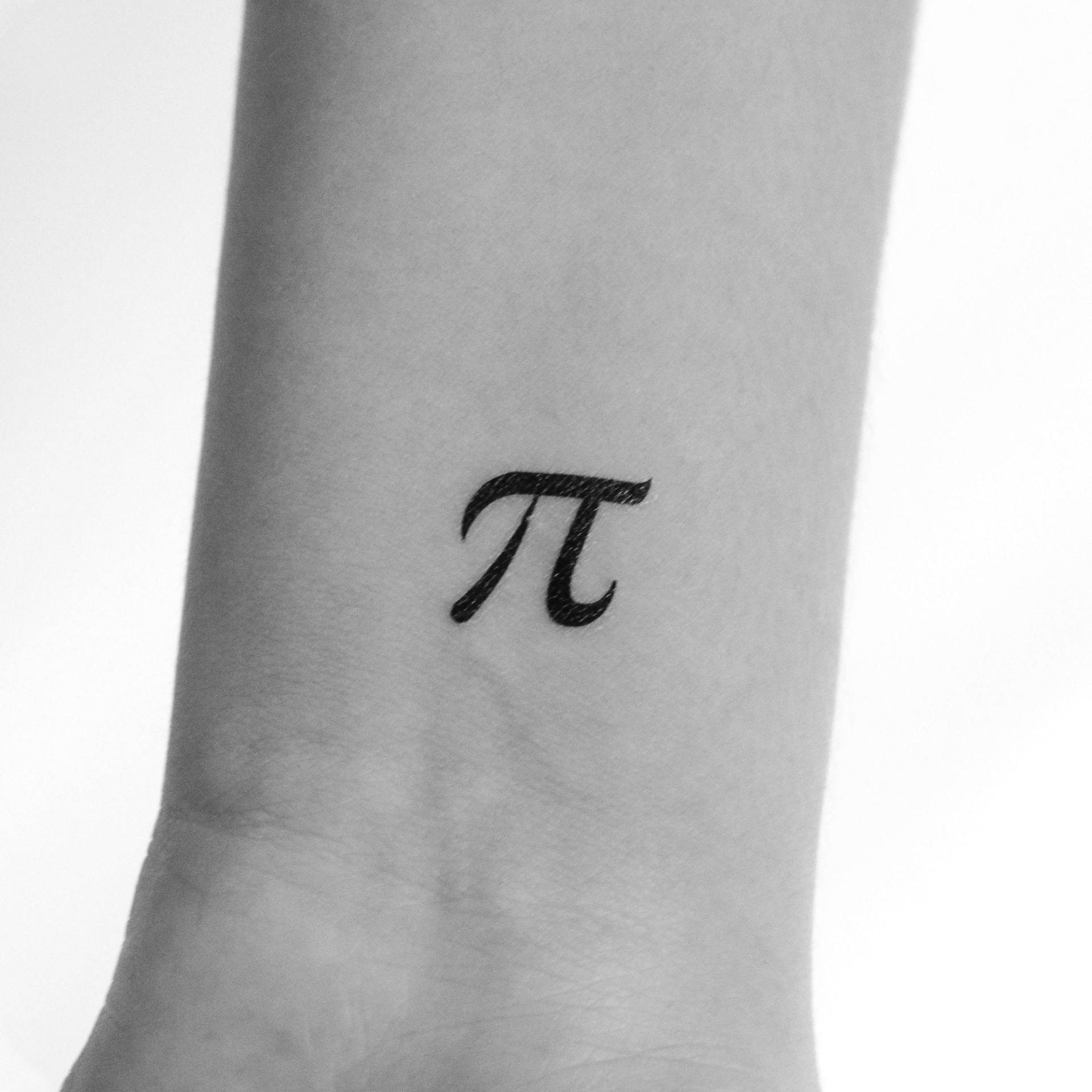 Pi Buchstabe Temporäres Tattoo | 3Er Set von Etsy - Tatteco