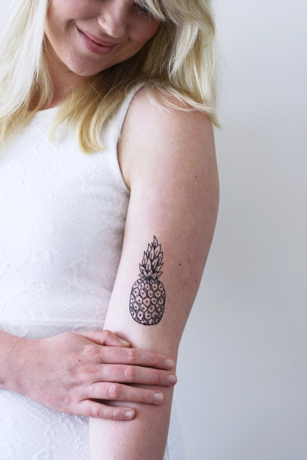 Ananas Temporäres Tattoo | Accessoire Mode Geschenk Boho Ananas Temporäres Tattoo | Accessoire Mode Geschenk Boho von Etsy - Tattoorary