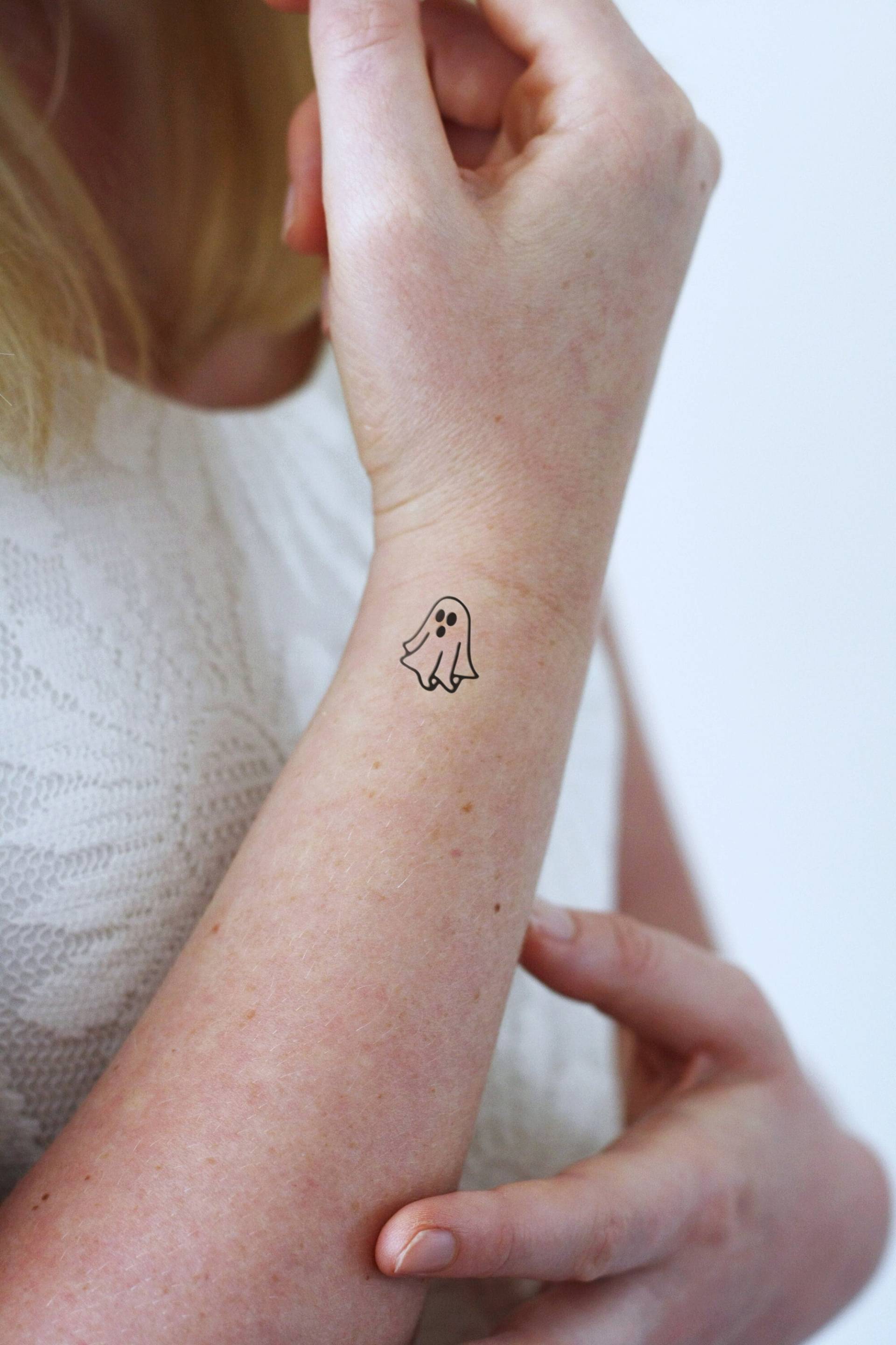 Geist Temporäres Tattoo | Halloween Zubehör Gespenster Schmuck Gruseliges Geschenk Schön Geist Temporäres Tattoo | Halloween Zubehör Gespenster Schmuck Gruseliges Geschenk Schön von Etsy - Tattoorary