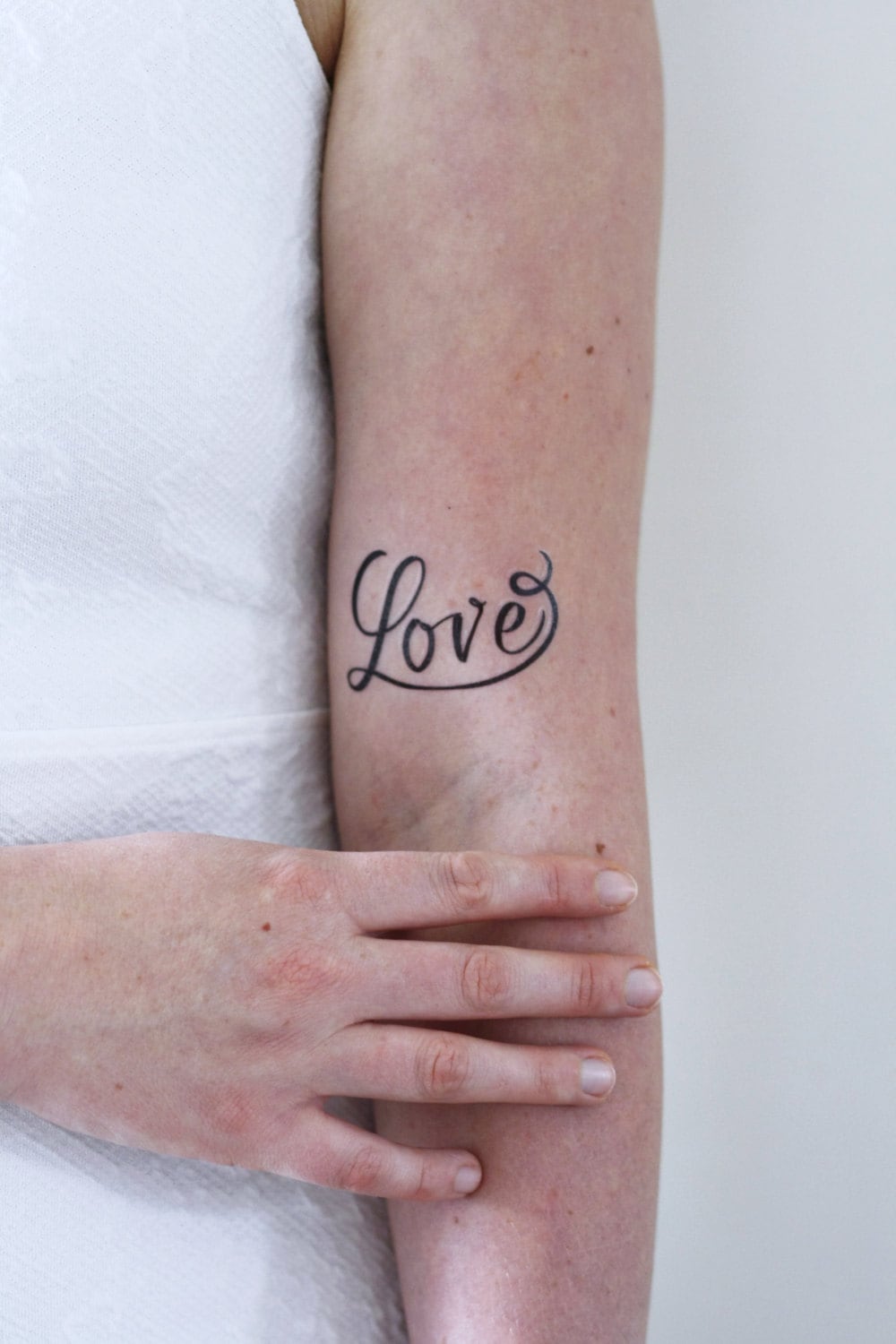 Liebe Temporäres Tattoo | Liebestattoo Liebespaar Valentinstag Geschenkidee Paar Geschenk von Etsy - Tattoorary