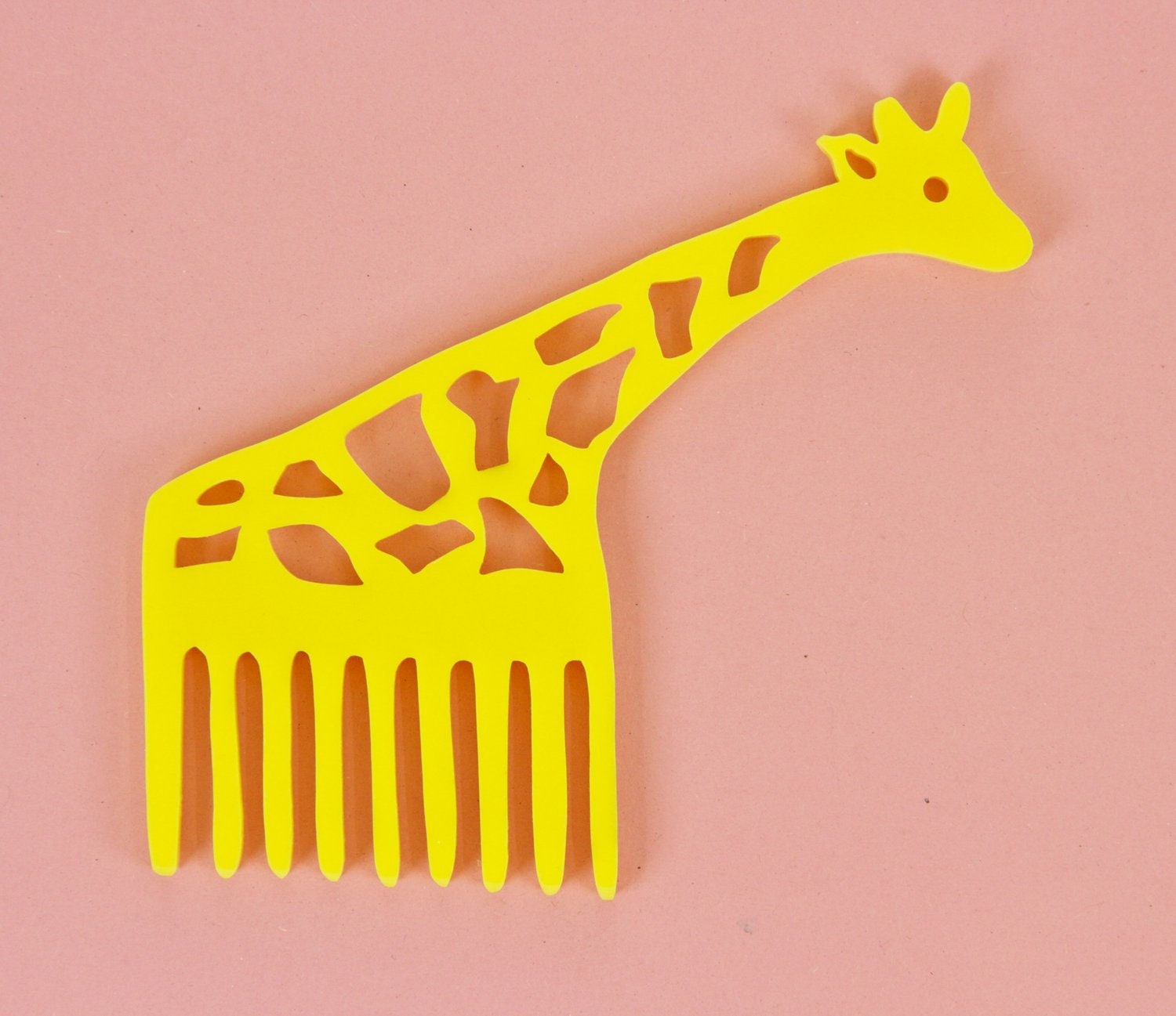 Neuheit Giraffen Haarkamm Tea Party Im Zoo von Etsy - TeaPartyAtTheZoo