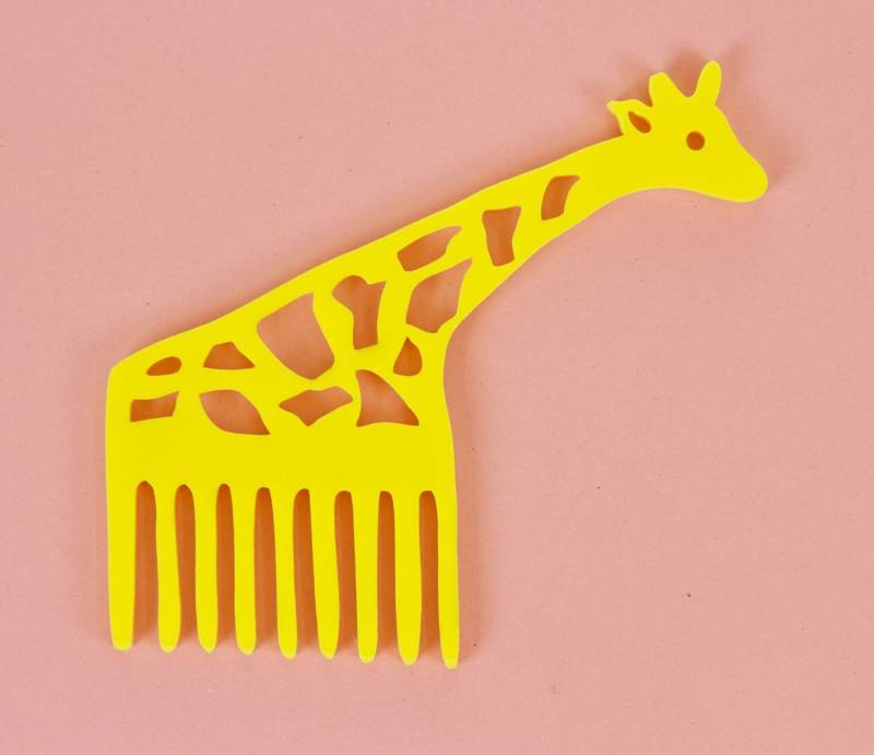 Neuheit Giraffen Haarkamm Tea Party Im Zoo von Etsy - TeaPartyAtTheZoo