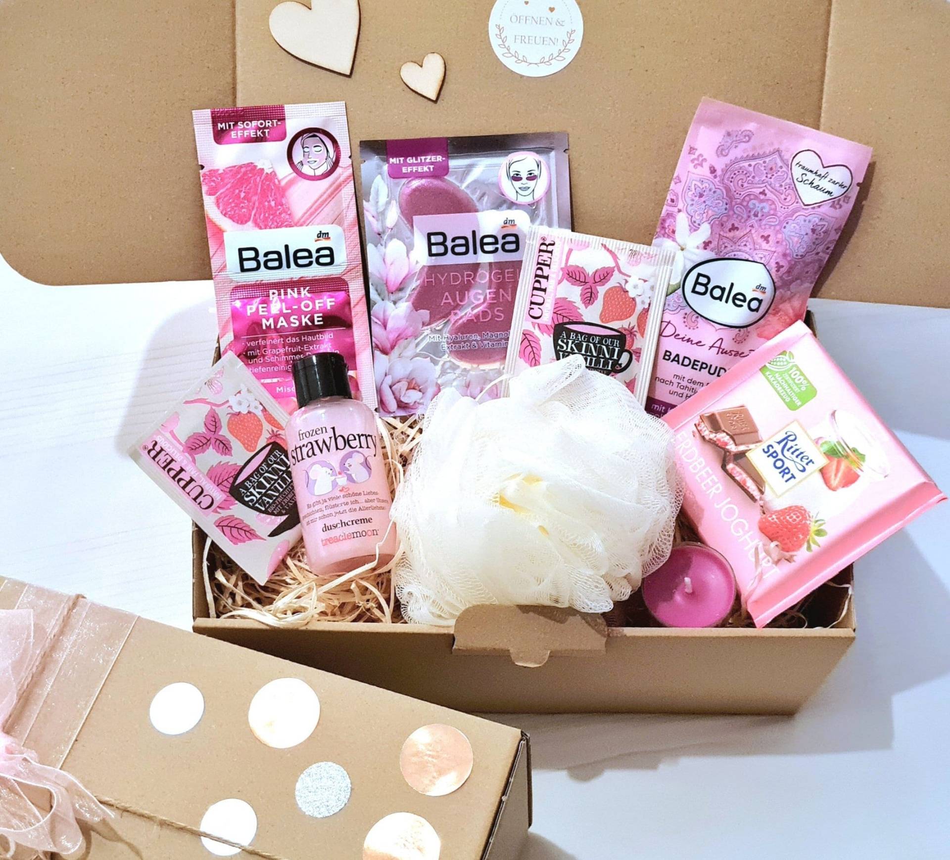 Personalisierte Geschenkbox Für Frauen Zum Geburtstag/Wellness Weihnachten Überraschungsbox Beautybox /39 von Etsy - Tedemma