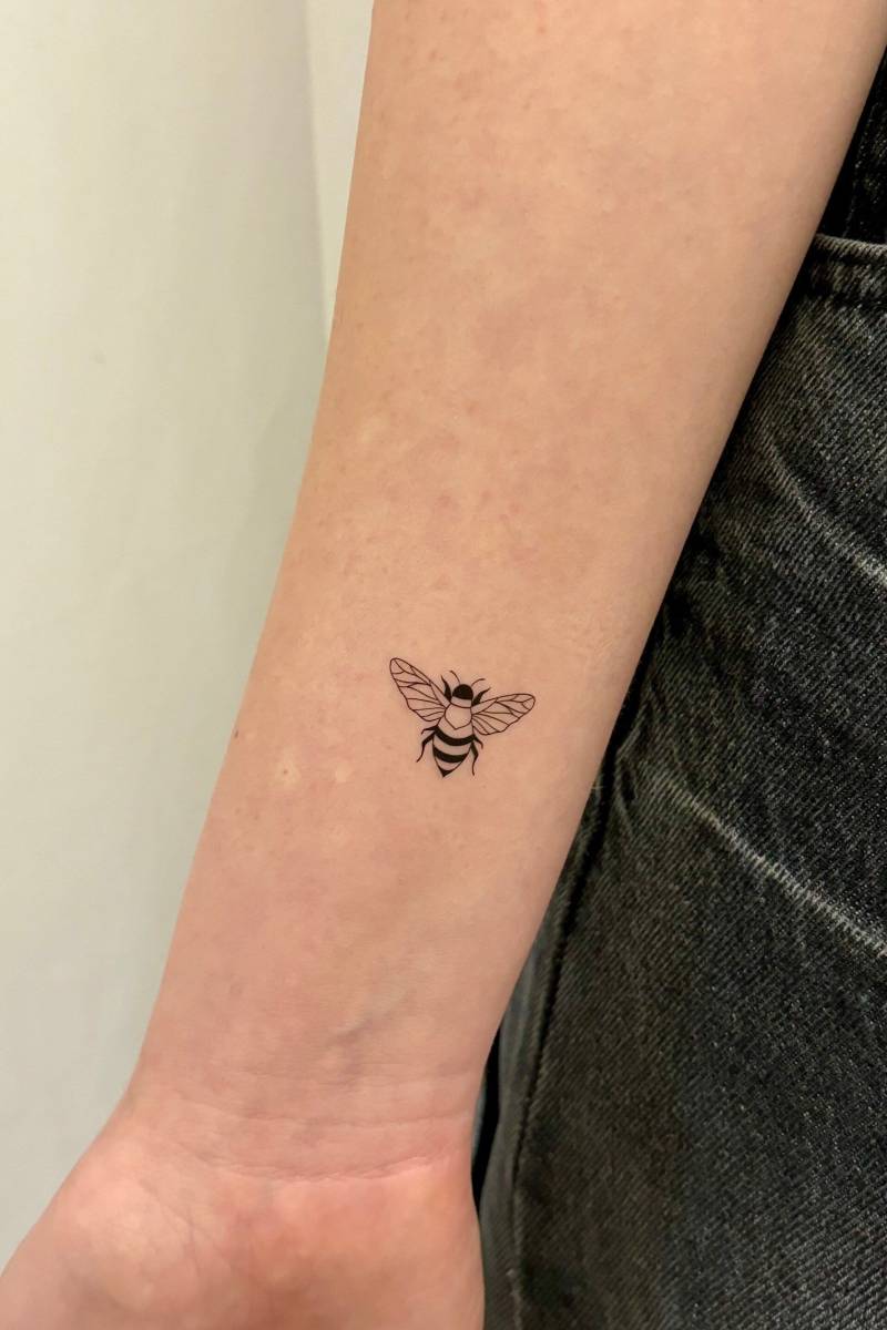 Biene Temporäres Tattoo | 3Er Set/Hummel Fake von Etsy - TemporaryTattooInc