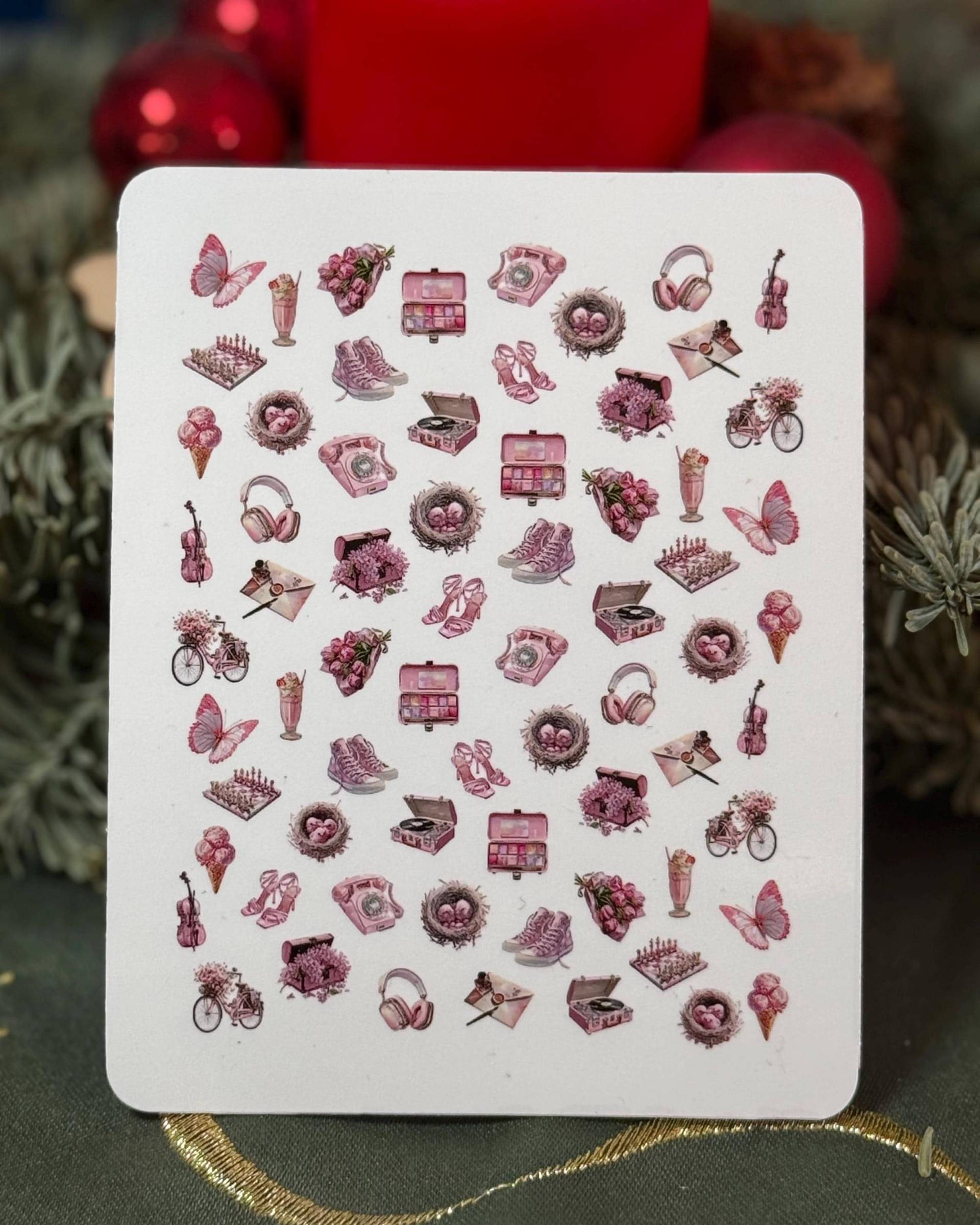 Nagelsticker Rosa Elemente Wasserschiebe Stickers Für Nägel, Nailart Kopfhörer, Sneakers, Vogelnest Nagelsticker Rosa Elemente Wasserschiebe Stickers Für Nägel, Nailart Kopfhörer, Sneakers, Vogelnest von Etsy - TheArtofNaildesign