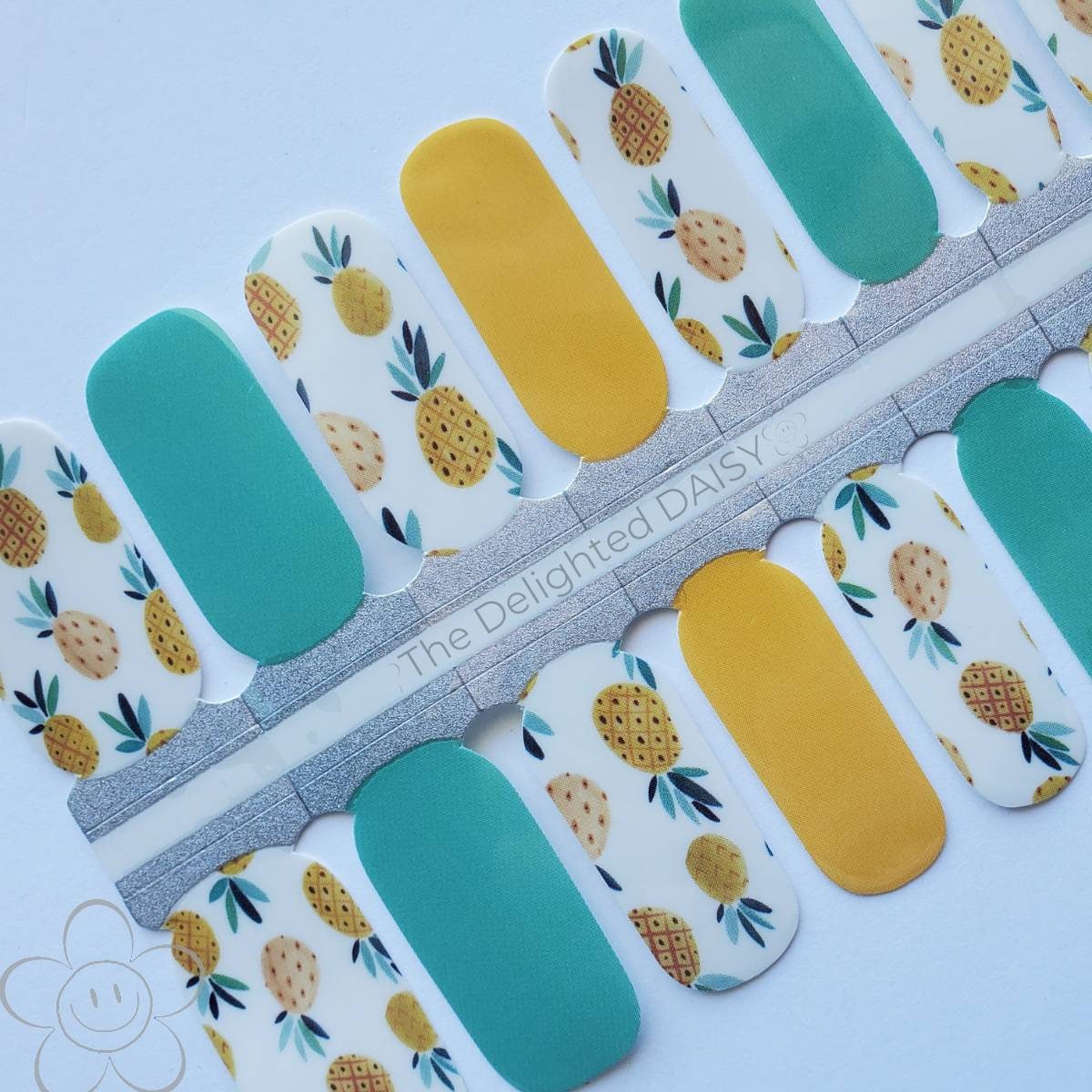 Aloha Ananas Nail Wraps, Strips, Sticker, Art von Etsy - TheDelightedDaisy