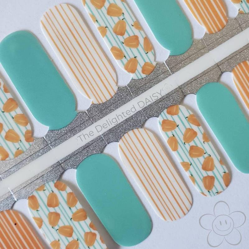 Lustige Herbst Blätter Nail Wraps, Nagel Aufkleber, Art von Etsy - TheDelightedDaisy