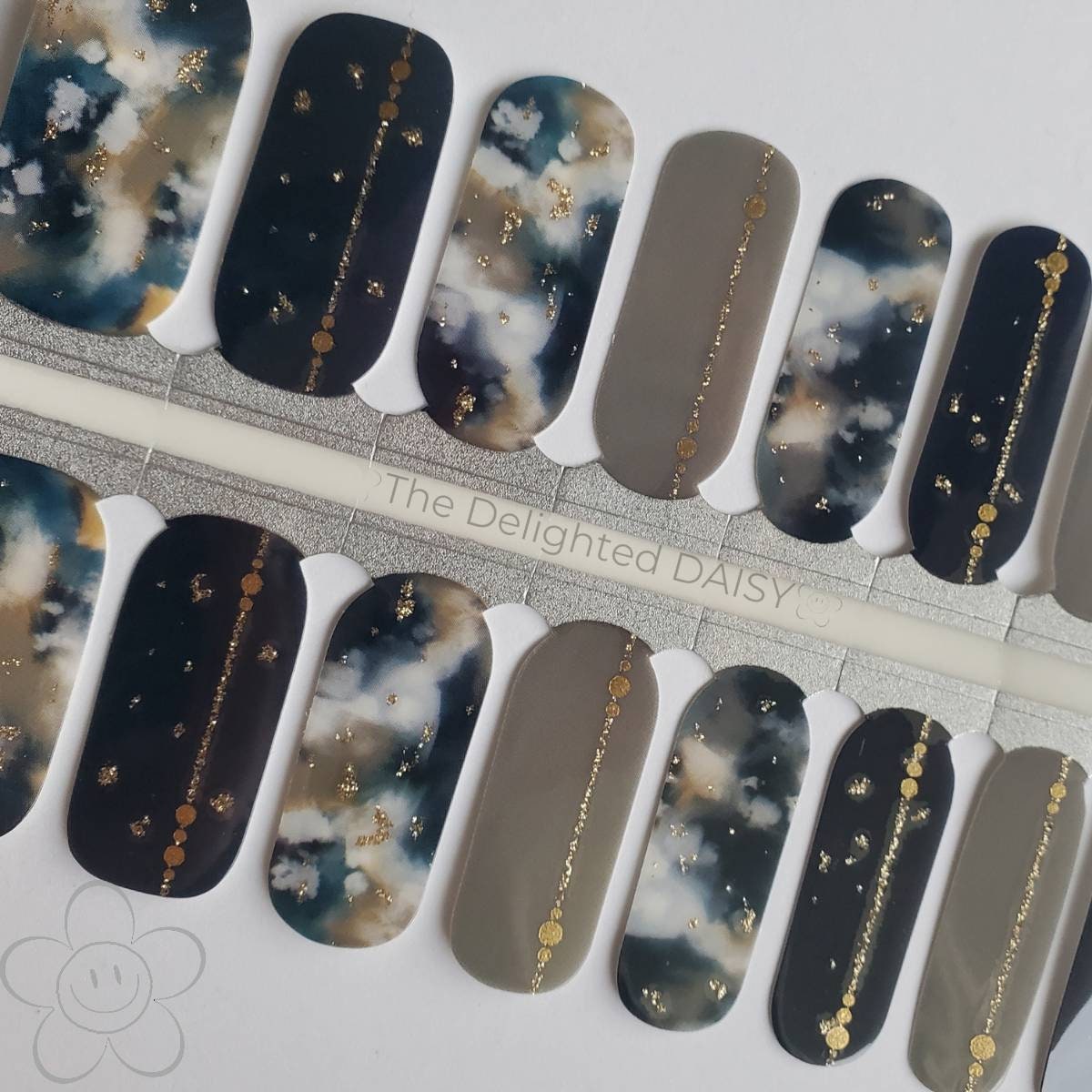 Galaxy Chic Nagelfolien, Nagelstreifen, Nagelsticker, Nailart von Etsy - TheDelightedDaisy