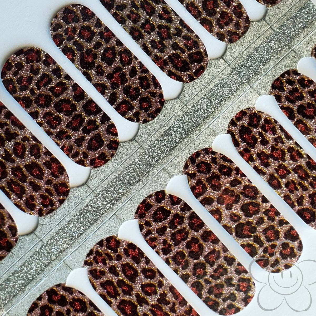 Gepard Wunderkerze Nail Wraps, Nagelstreifen, Nagelaufkleber, Art von Etsy - TheDelightedDaisy