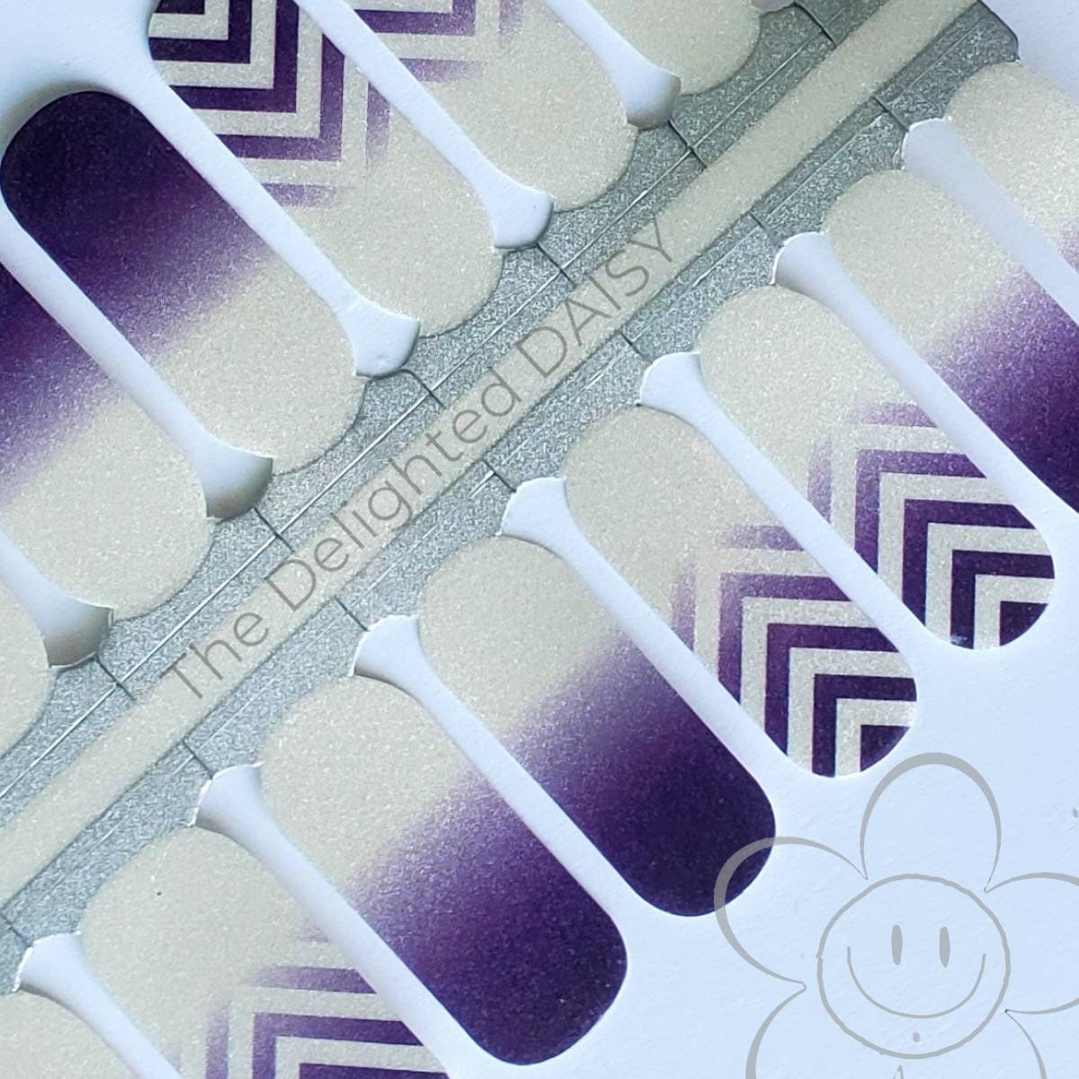 Ombre, Schimmer & Chevron - Oh Mein Gott Nagel Wraps, Aufkleber, Nail Art von Etsy - TheDelightedDaisy