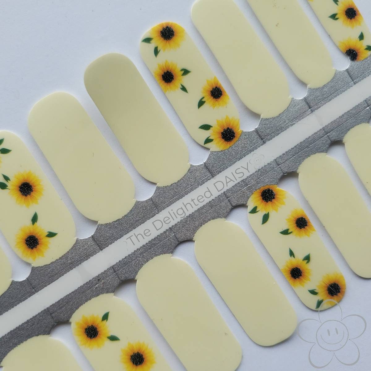 Süße Und Schlichte Sonnenblumen Nail Wraps, Sticker, Art von Etsy - TheDelightedDaisy