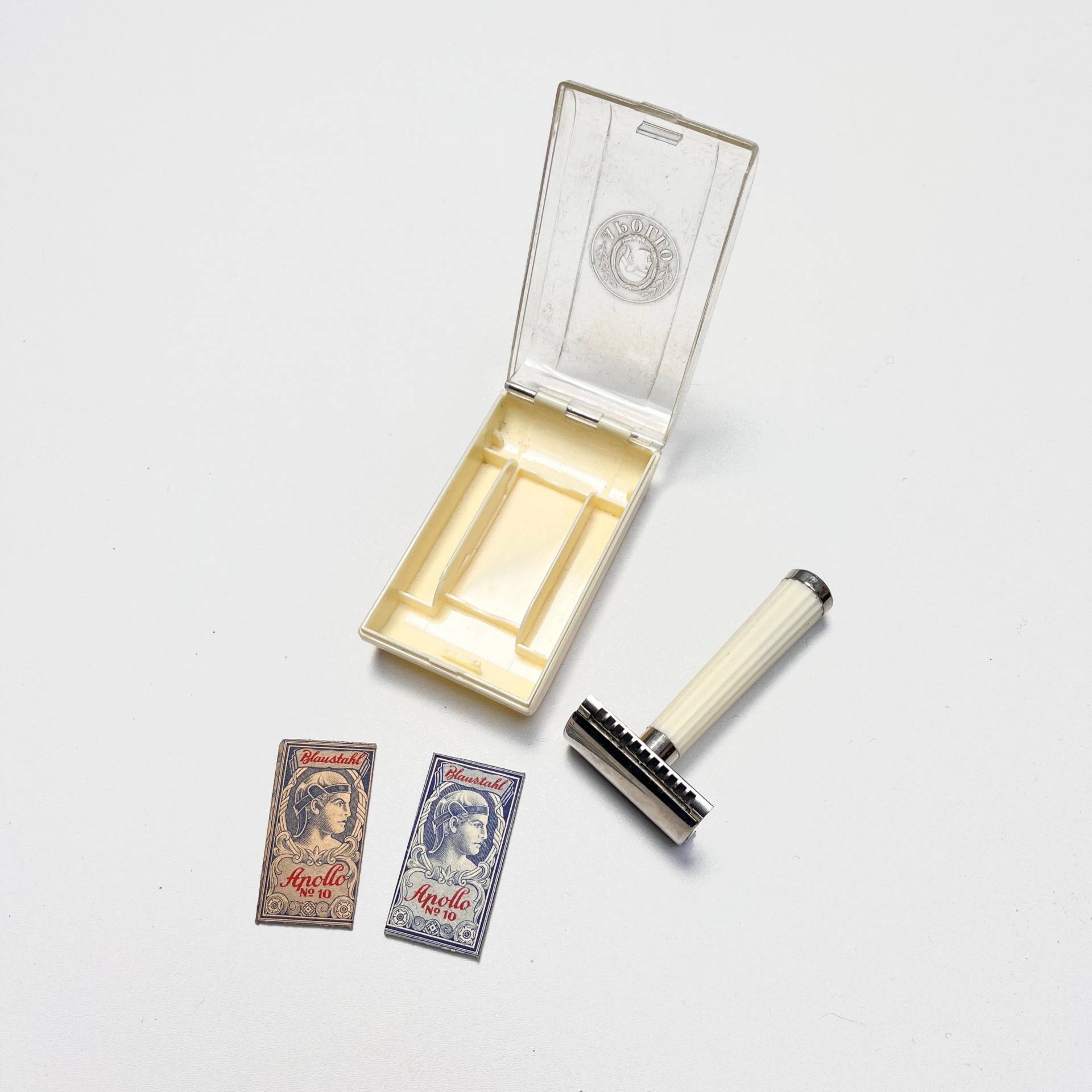 60Er Jahre Rasierer Apollo, Vintage Nassrasierer Unbenutzt in Box, Rasierhobel 60Er Jahre Rasierer Apollo, Vintage Nassrasierer Unbenutzt in Box, Rasierhobel von Etsy - TheDustyDecades