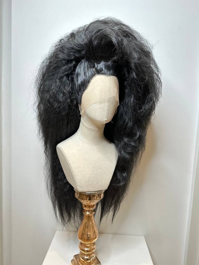 Big 80S Wig Black von Etsy - TheGingHair