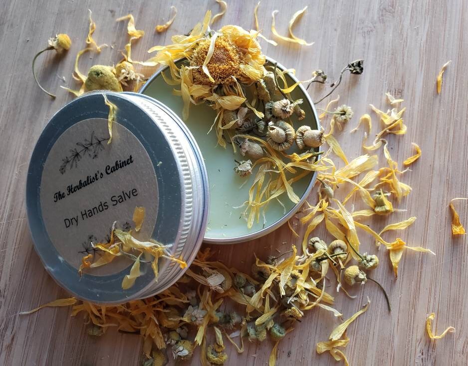 Trockene Hände Salve von Etsy - TheHerbalistsCabinet