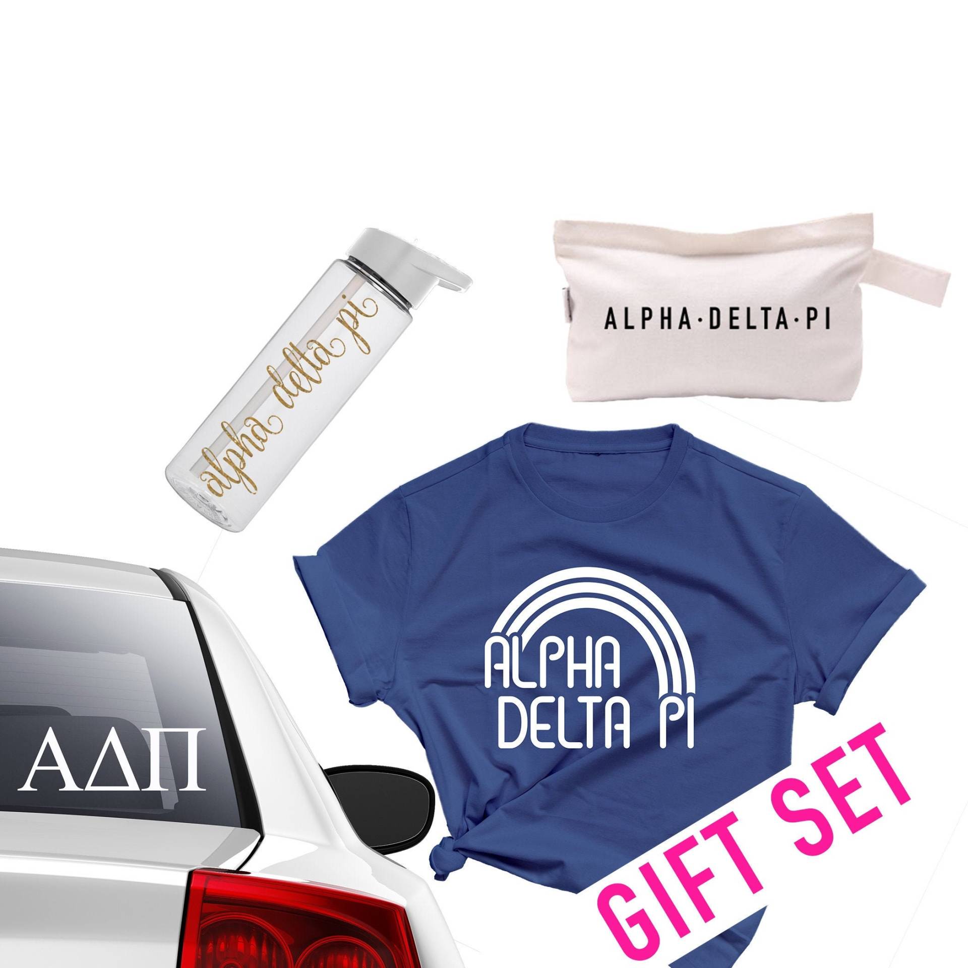 Alpha Delta Pi Merch Set - Sororität Bundle Geschenk Sorority von Etsy - TheLuxuryGirl