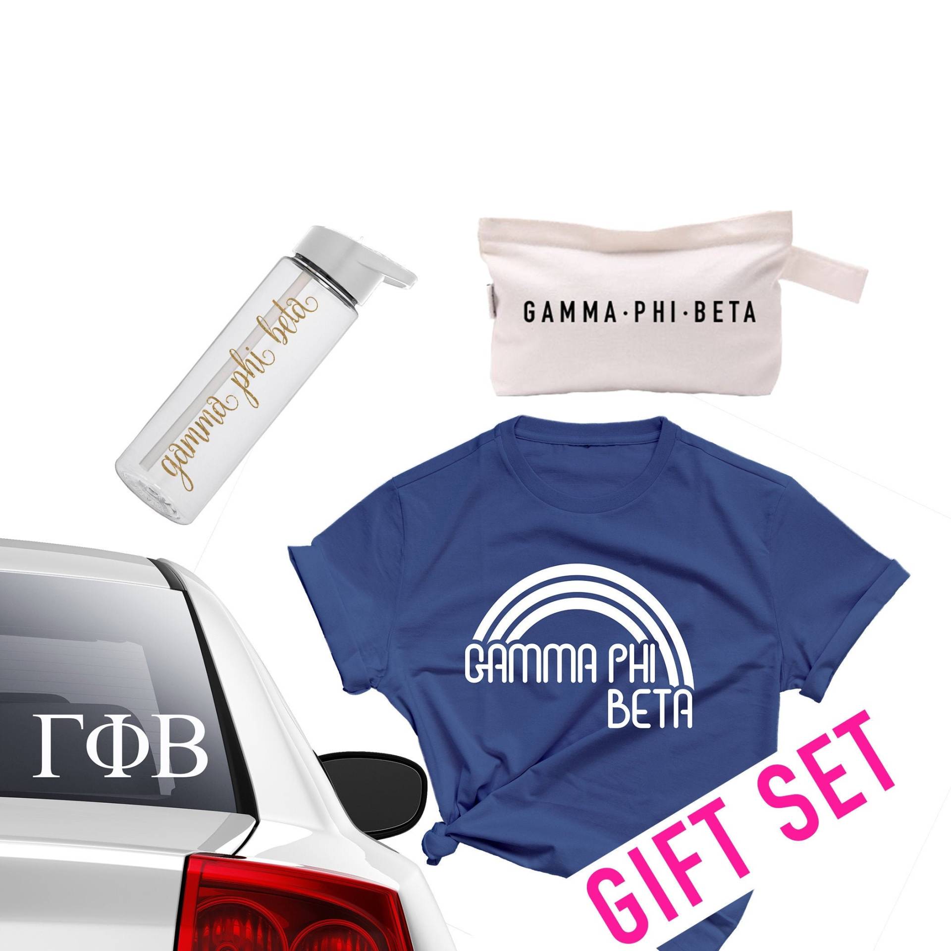 Gamma Phi Beta Merch Set - Sororität Sorority Bundle Geschenk Paket Bid Day von Etsy - TheLuxuryGirl