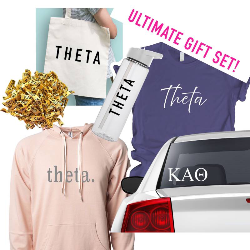 Kappa Alpha Theta Sorority Geschenkset - Geschenkpaket Geschenke Geschenk Bid Day von Etsy - TheLuxuryGirl