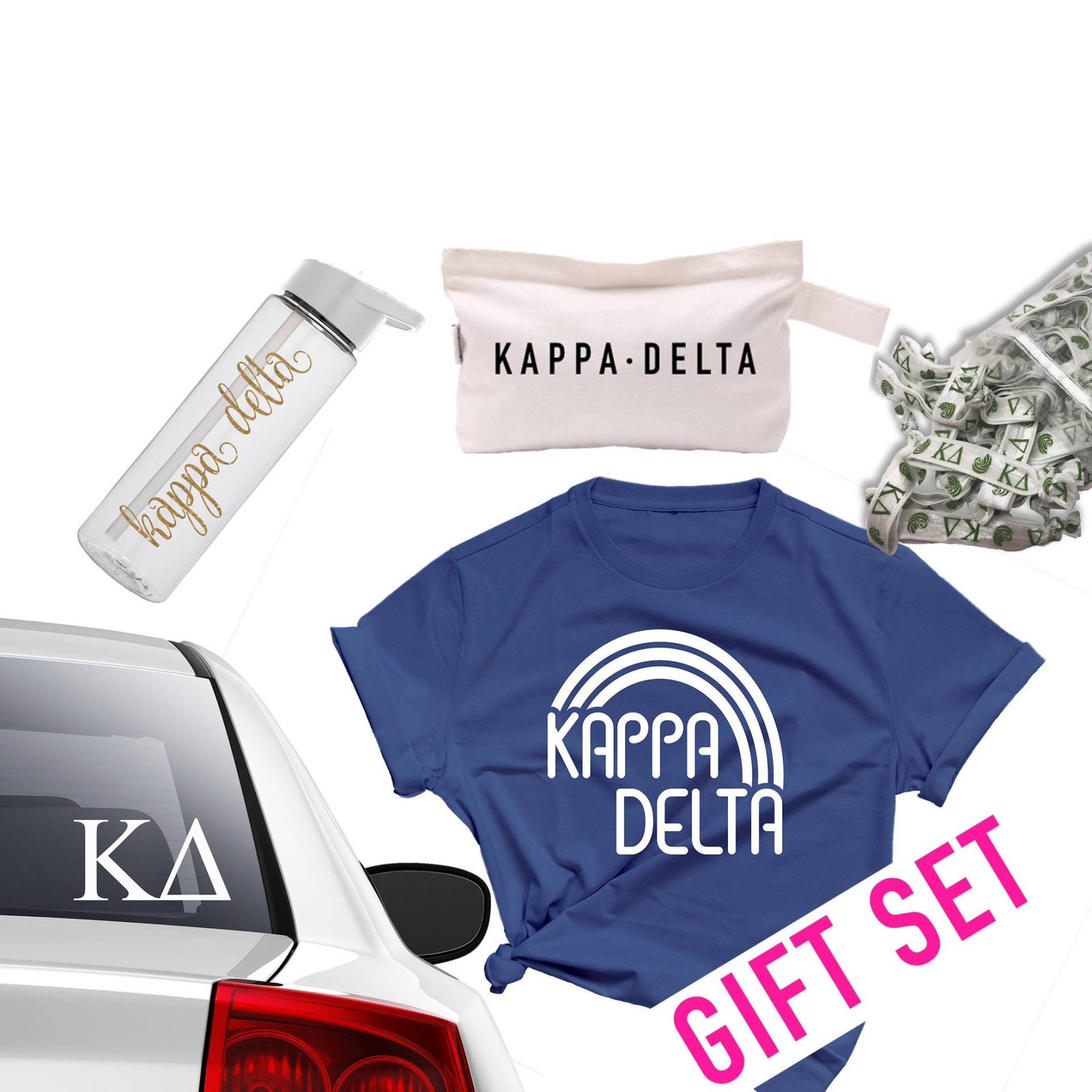 Kappa Delta Merch Set - Sorority Bundle Gebotstagsgeschenke von Etsy - TheLuxuryGirl