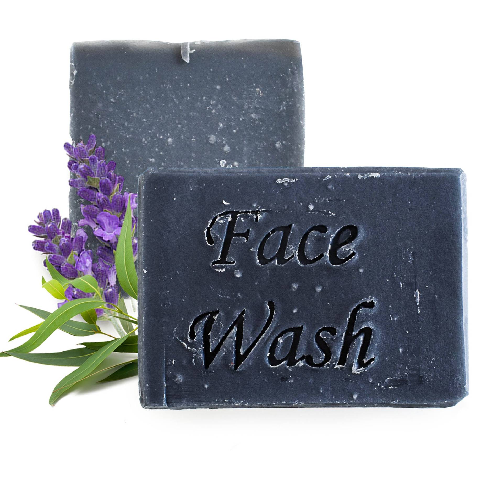 Charcoal Face Wash Bar - Natürlich Entgiftend von Etsy - TheNaturalSpa