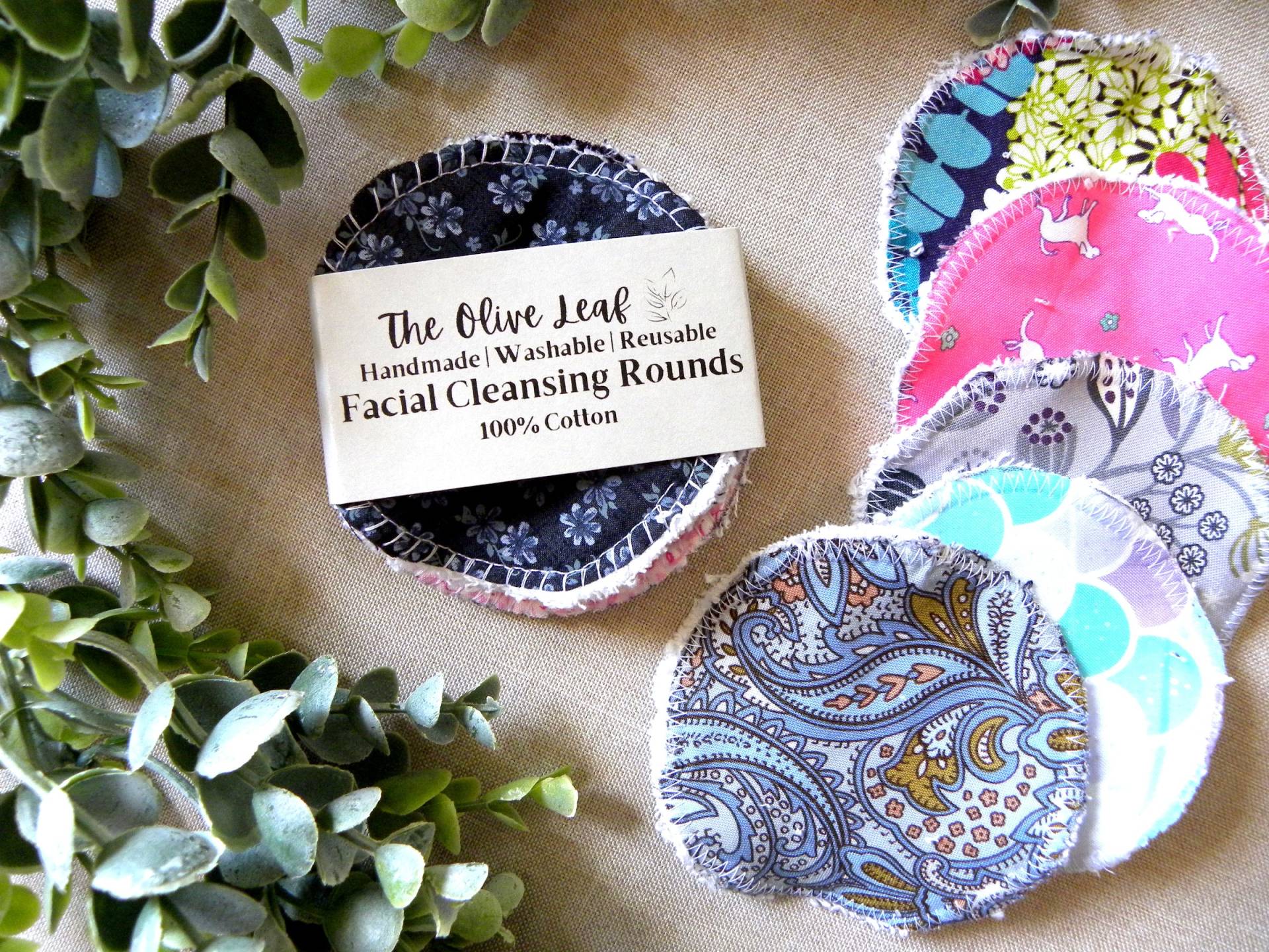 Wiederverwendbare Makeup Entferner Pads, Mystery Pack Baumwolle Gesichts Runden, Waschbare Exfoliation Teen Girl Geschenk von Etsy - TheOliveLeafByNikki