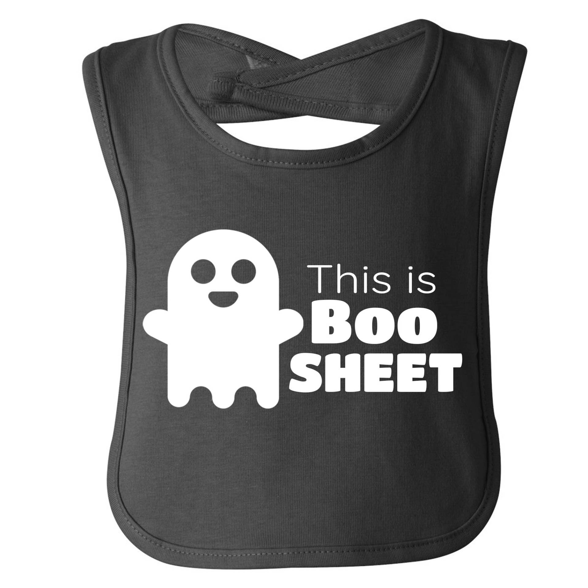 Dies Ist Boo Sheet Halloween Babylätzchen Schwarz Baumwolle Ghost Cute 1st von Etsy - TheSaltyBears