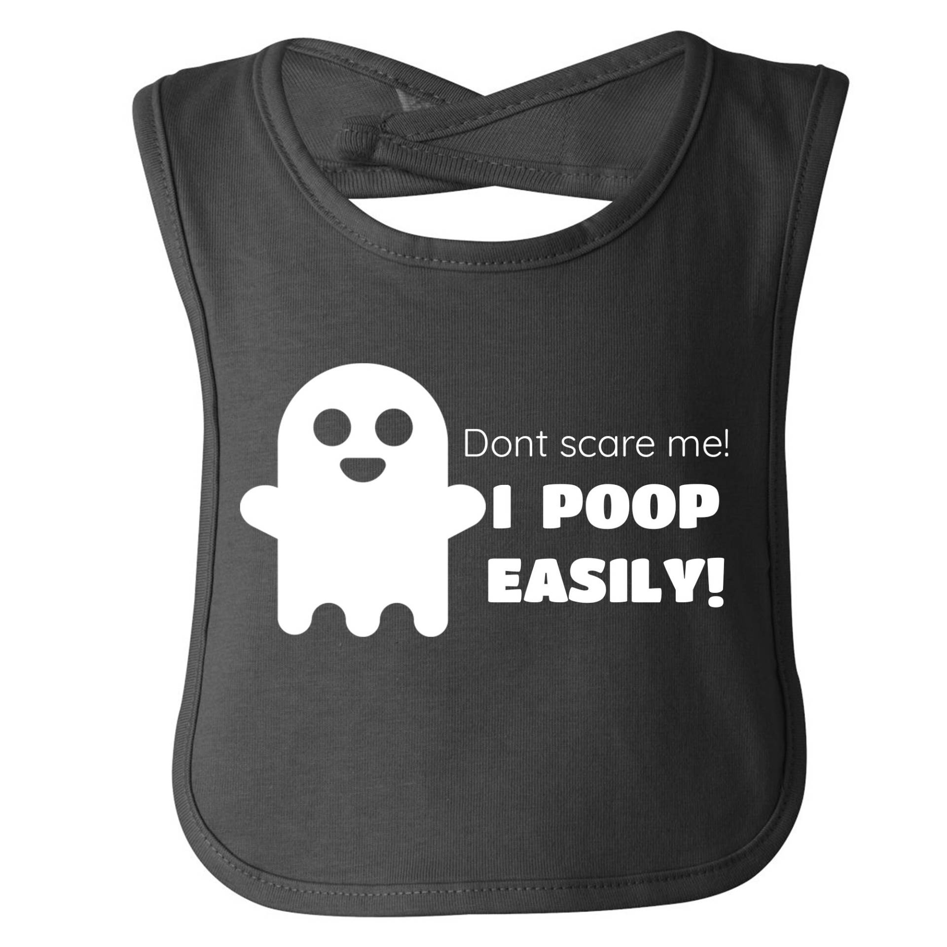 Don't Scare Me I Poop Easily Babyib Black Halloween 1. Kostüm Funny Ghost von Etsy - TheSaltyBears