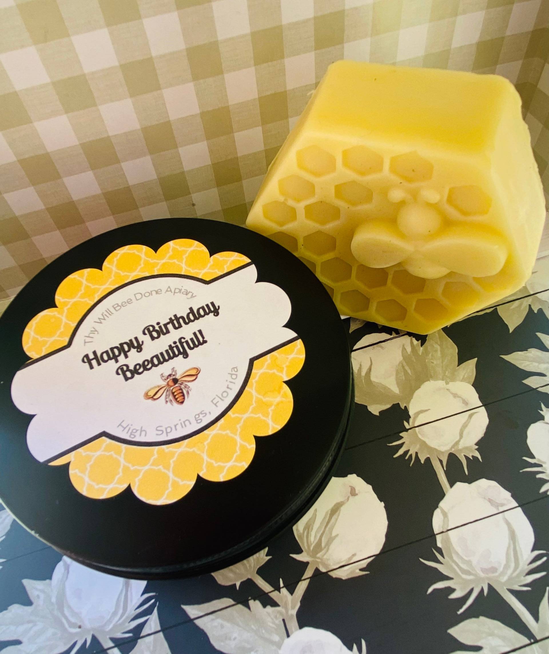 Happy Bee Day Lotion Bar, Geburtstagsgeschenk Für Bienenliebhaber, Geschenk, Imker Geschenk von Etsy - ThyWillBeeDone