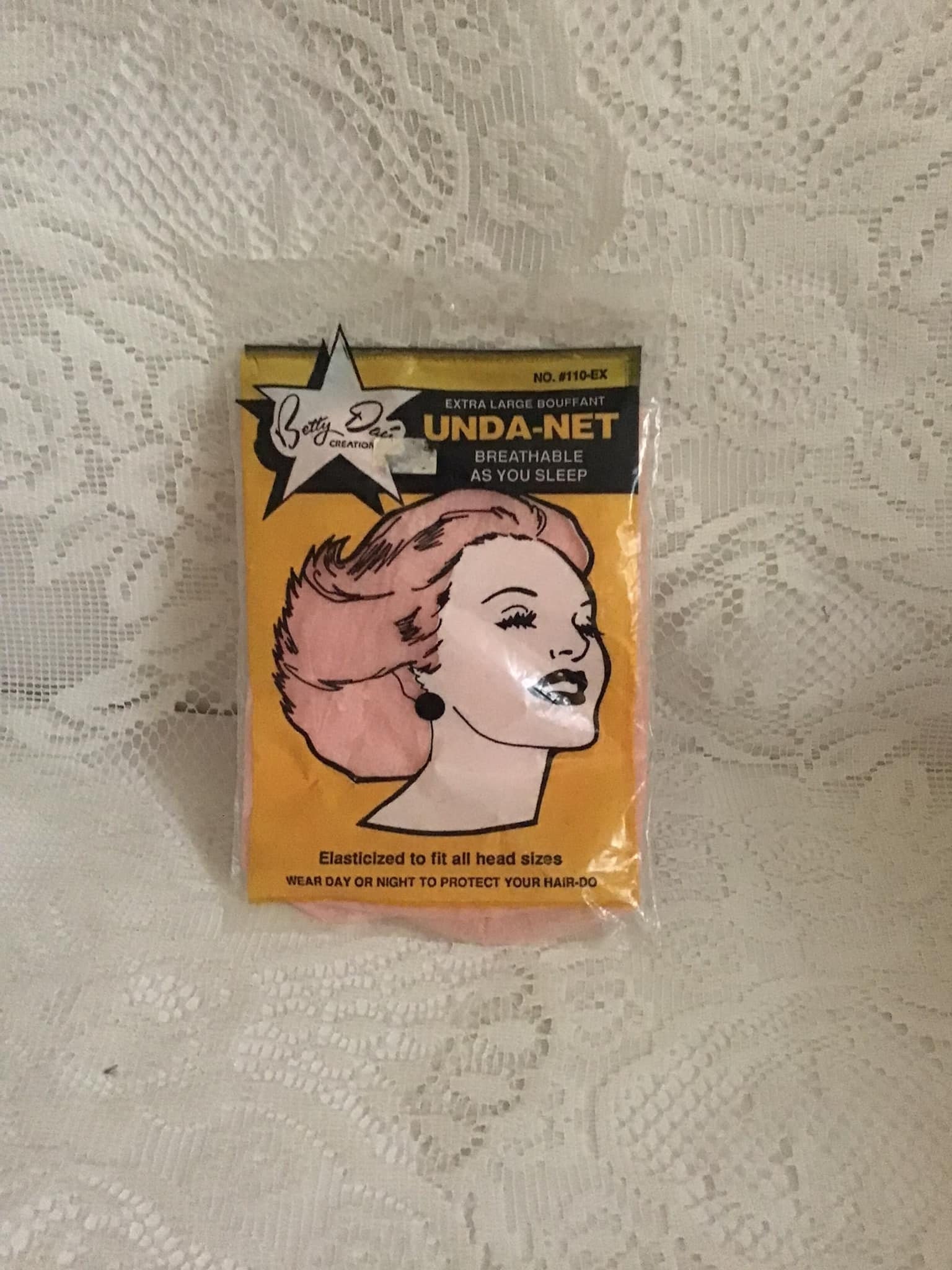 Vintage 1960Er Bonnet To Protect Hairdo Deadstock Inside Ungeöffnet Original Verpackung Pink Unda-Net Marke von Etsy - TimelessTreasuresVCB