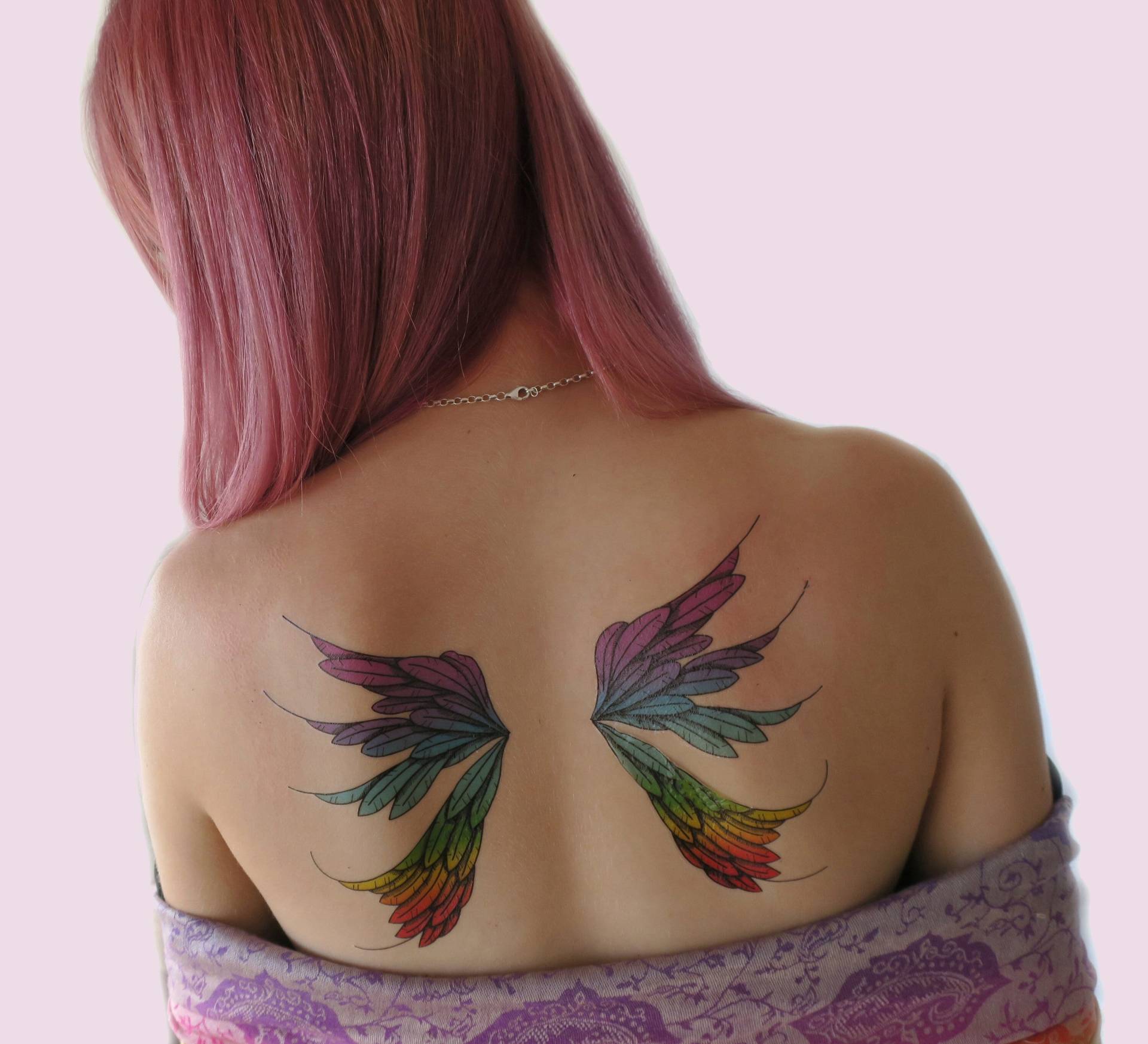 Fairycore Feather Wings Temporäre Tattoos, Schmetterlinge, Fee Spaß Schmetterling Kostüm Zubehör von Etsy - TopTats