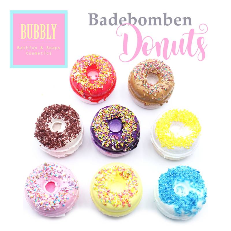 B-Ware Ausverkauf - Bathbombs Donuts Xxl Von Bubbly Riesige Badebomben Für Dein Badeerlebnis von Etsy - TopicMint