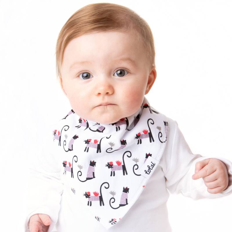 Madam Meow Babyib Luxus Bandana Dribble Bib von Etsy - TotsiUK