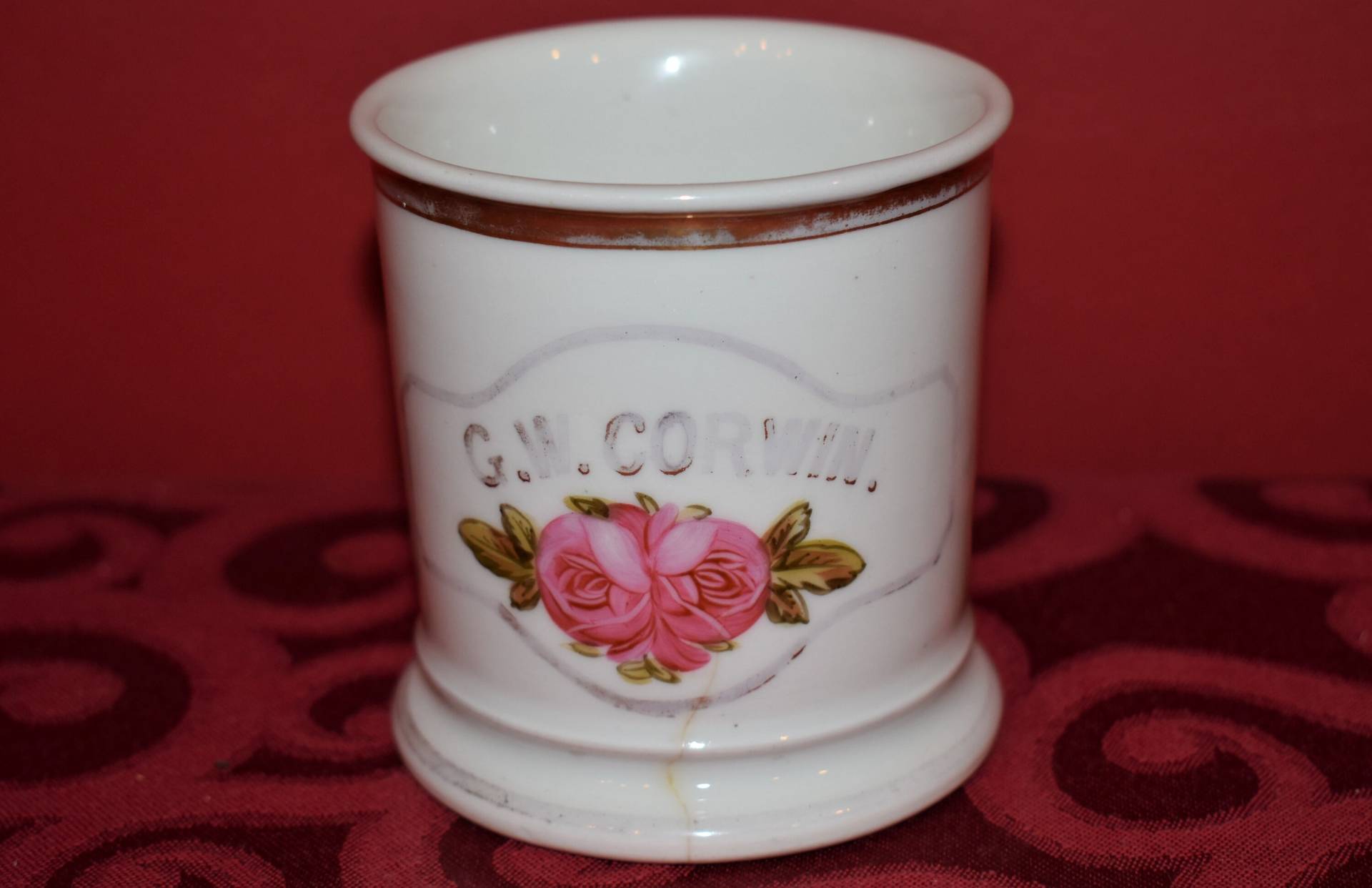 Vintage Persönliche Rasur Tasse Für G.w. Corwin von Etsy - TraditionsVintageCo