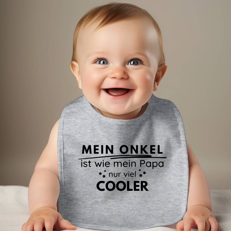 Baby Lätzchen - Viele Farben Erhältlich | Sprüche Mein Onkel Ist Wie Mein Papa Nur Viel Cooler Fun Babygeschenk- Geburt-Taufe von Etsy - TrendMama