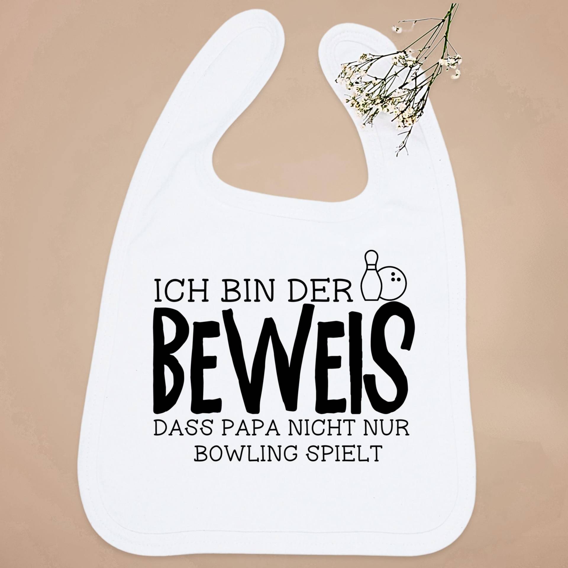 Babylätzchen Papa Hobby | Ich Bin Der Beweis, Dass Nicht Nur Bowling Spielt Im Geschenkbeutel |Babygeschenk Geburt-Papa von Etsy - TrendMama