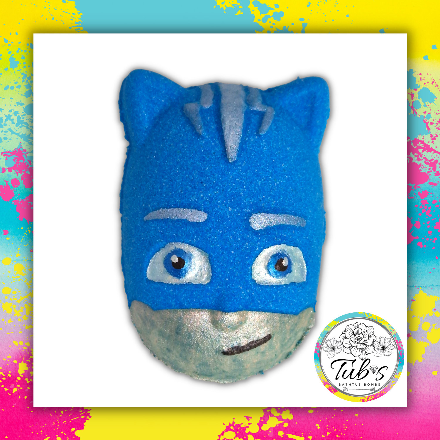 Cat Boy Badebombe - Catboy Pj Masken Kinder Tv Serie Badezeit Fun Fizzer Bathfizzer Geschenk Handgemachter Niedlicher Charakter Geburtstag von Etsy - Tubsbathbombs