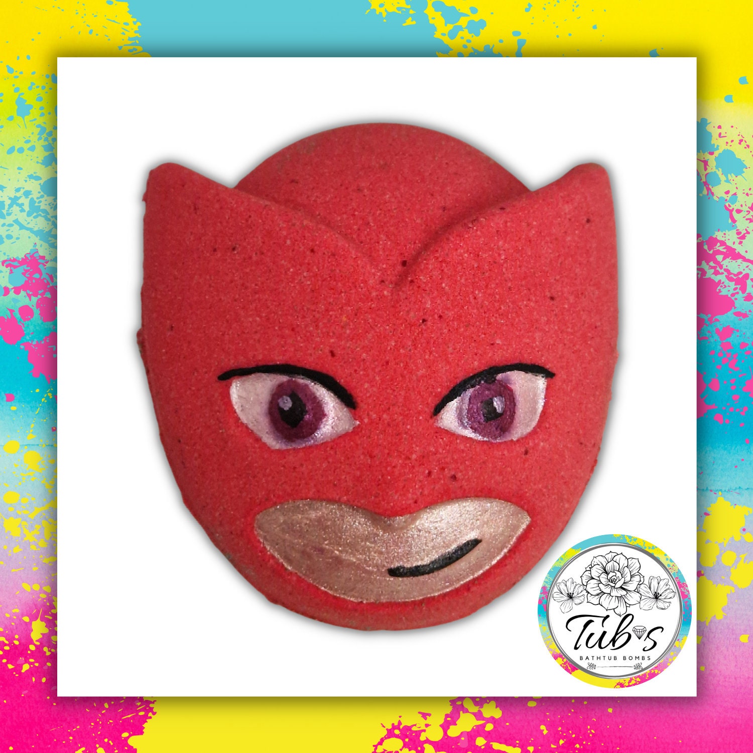 Eule Mädchen Badebombe - Owlette Pyjamamasken Kinder Tv Serie Badespaß Fizzer Bathfizzer Geschenk Handgemacht Niedlich Charakter Geburtstag von Etsy - Tubsbathbombs