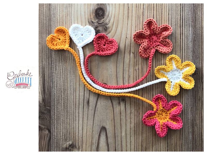 Gehäkeltes Nabelschnur-Bändchen - Nabelband Blume Mit Herz in Gelb-, Orange-, Rot-Tönen Entbindung Hebamme Doula von Etsy - TunellasGeschenke