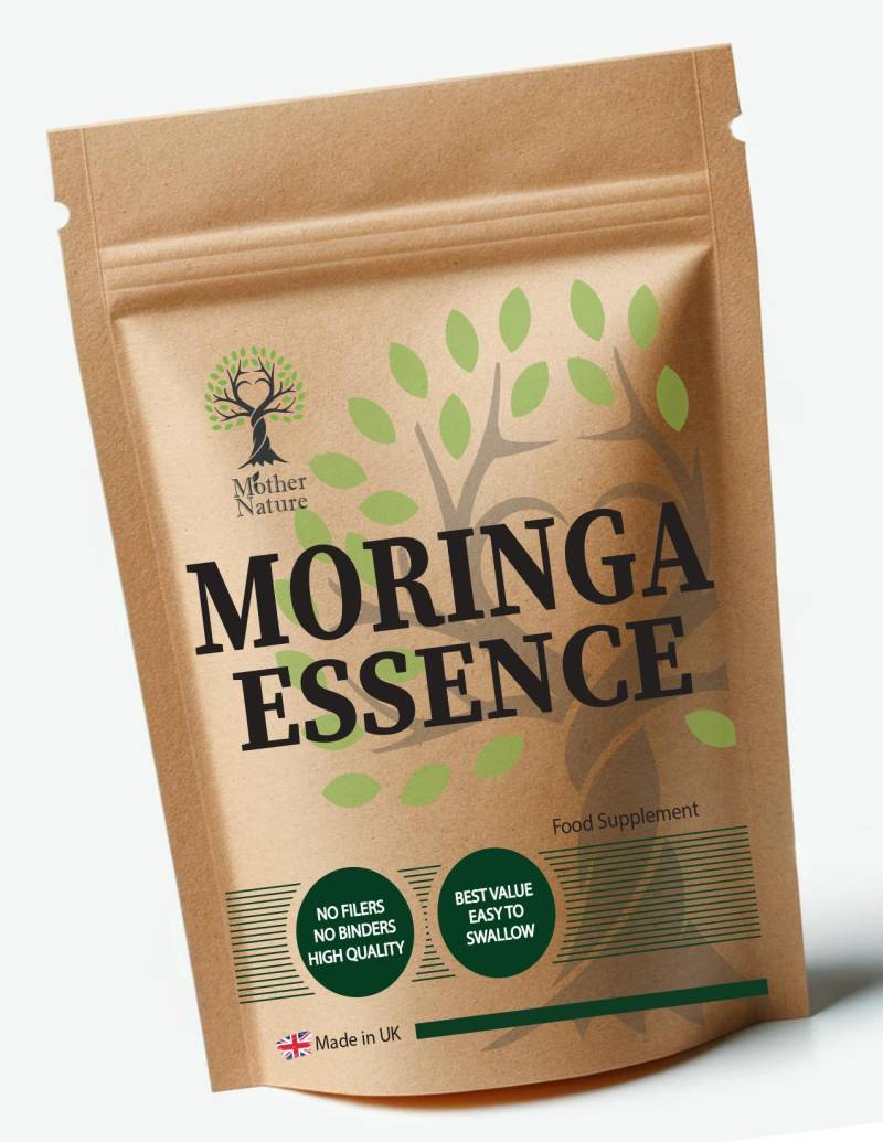 Moringa-Kapseln 500 Mg Hochpotenz-Sauberes Natürliches Moringa-Pulver Umweltfreundliche Beste Vegane Ergänzungen Auf Pflanzlicher Basis von Etsy - UKmotherNature