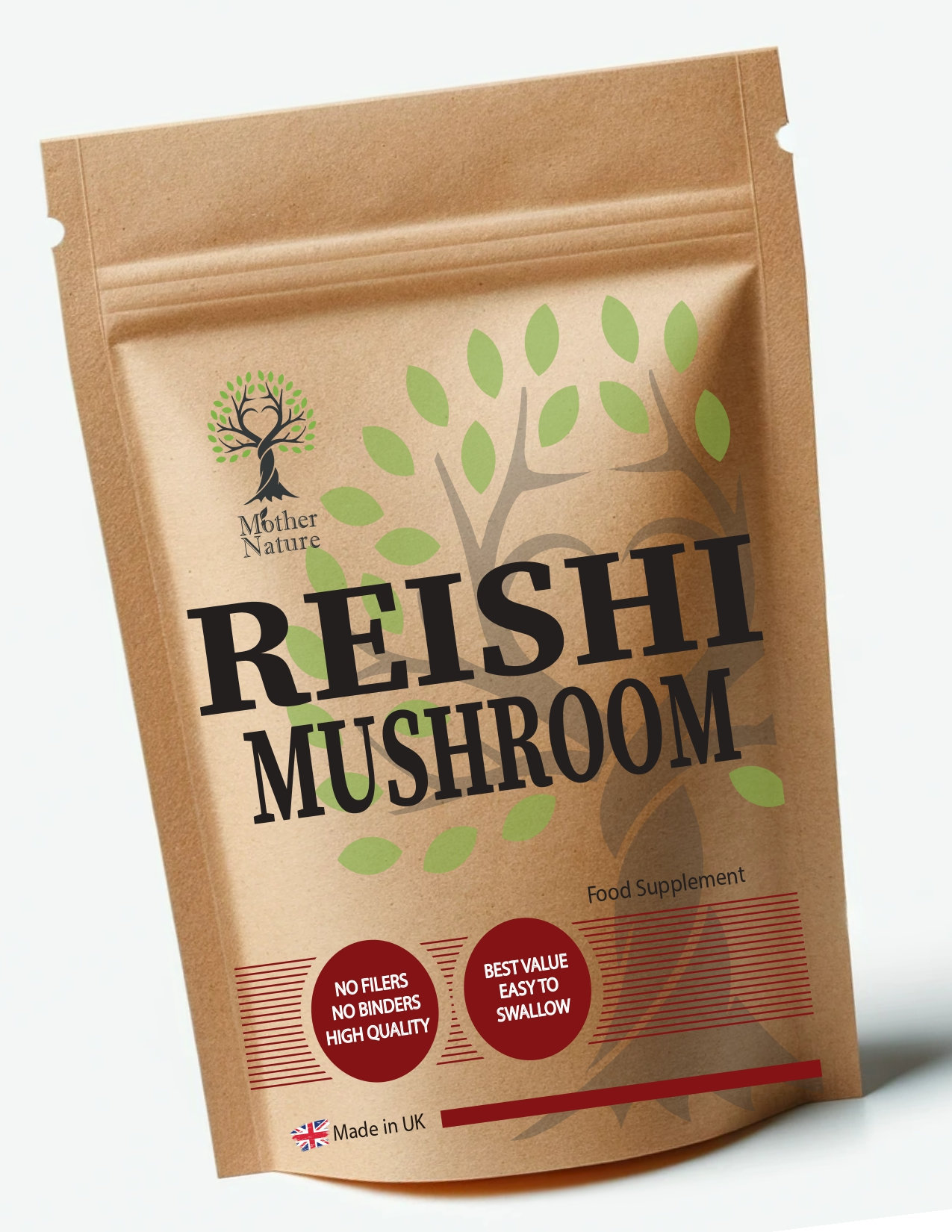 Reishi Kapseln 600 Mg Sauberer Natürlicher Pilz Umweltfreundliche Beste Vegane Ergänzungen Auf Pflanzlicher Basis Ganzheitliche Gesundheit von Etsy - UKmotherNature