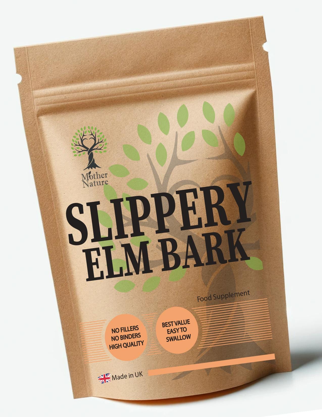 Slippery Elm Kapseln 550 Mg Reinigen Natürliches Bark Pulver Umweltfreundliche Beste Vegan Ergänzungen Pflanzliche Gesundheit von Etsy - UKmotherNature