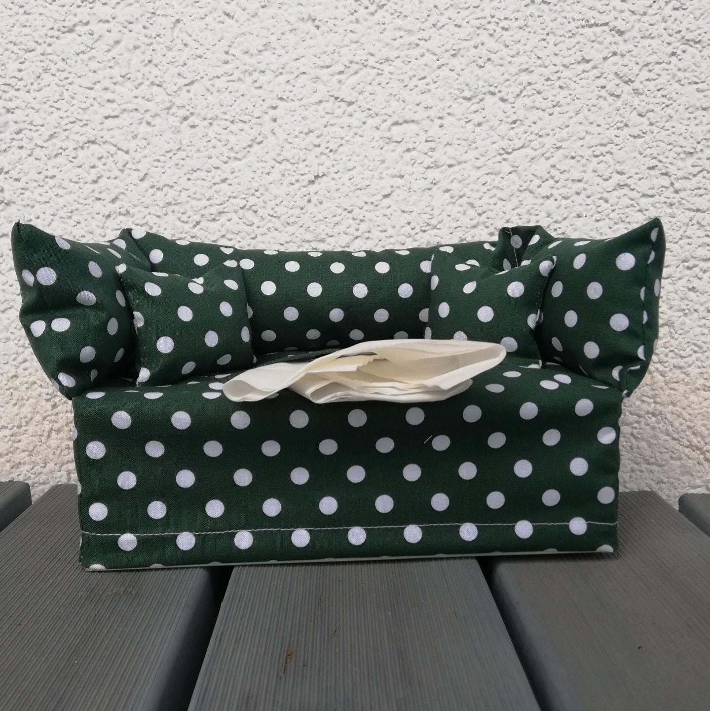 Kosmetik-Tuch-Box, Taschentuchsofa, Kosmetiktuchsofa, Deko-Sofa, Geschenke, Kosmetiktuchhülle, Kosmetiktücherbox von Etsy - UnikateUpcyclingRemo