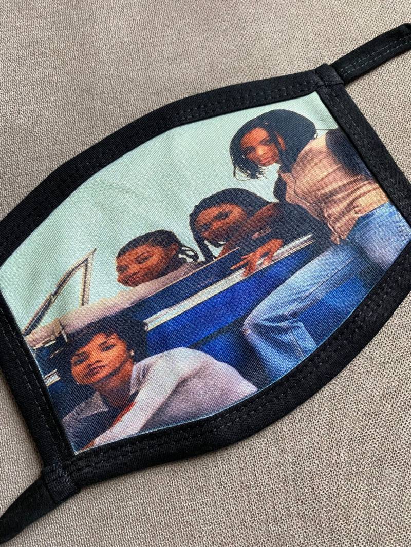 Set It Off Queen Latifah Droptop West Coast Kalifornien Frauen Gesichtsmaske Wiederverwendbar Waschbar von Etsy - UptownCustomMask