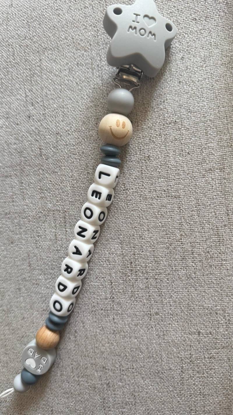 Schnullerkette Personalisiert | Baby-Geschenk von Etsy - ValessaShop