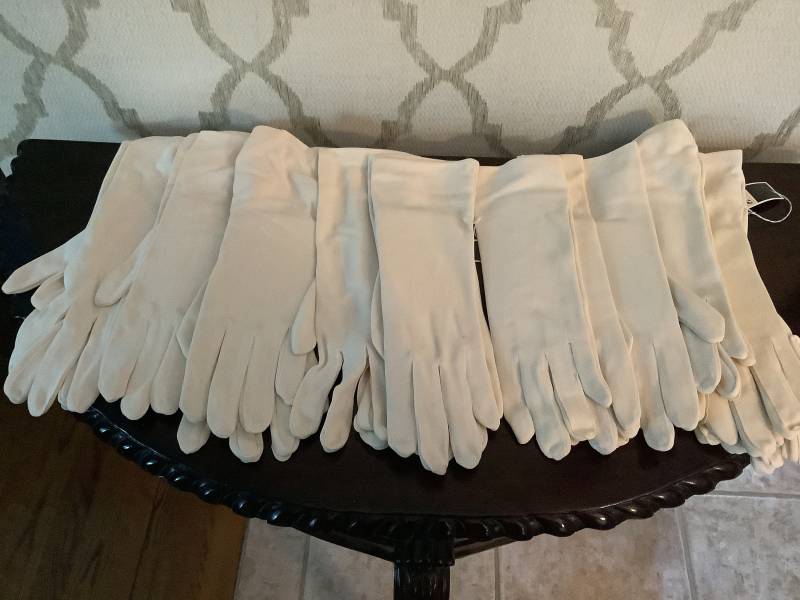 Vintage Lot Von 10 Paris Off White Nylon Handschuhe von Etsy - VerrelePasse