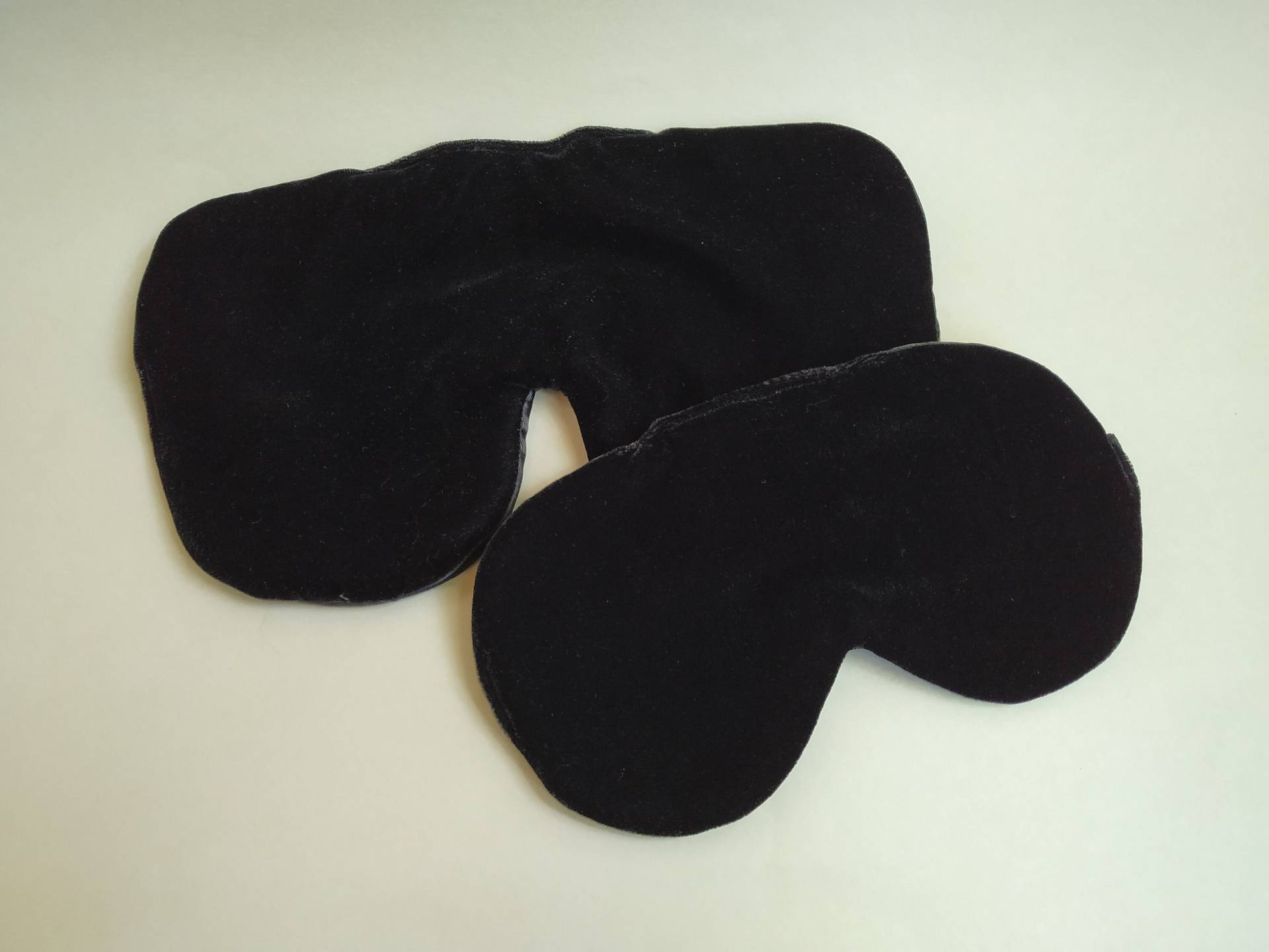 Besser Verstellbare Übergroße Oder Standard Schwarze Samt Augenmaske Zum Verschenken - Blindfold Unisex Für Reiseschlaf, Weiches Alltagsaugenkissen von Etsy - VikiSleepLine