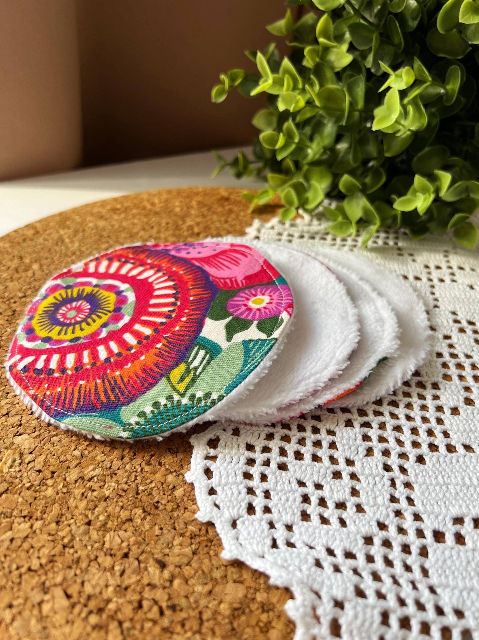 Abschminkpads Set Nachhaltig Wiederwervendbar Reinigungspads Kosmetikpads Geschenk Make-Up Entferner Pads Xxl Bunt Blumen von Etsy - VikkisNaehShop